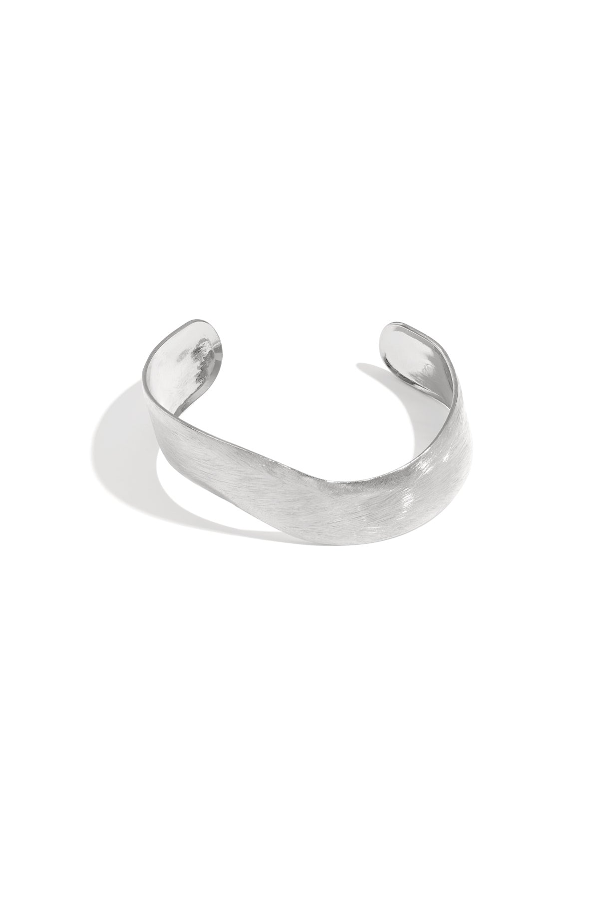 Bracelets manchettes en acier inoxydable, forme irrégulière, collection décontractée et simple pour femmes