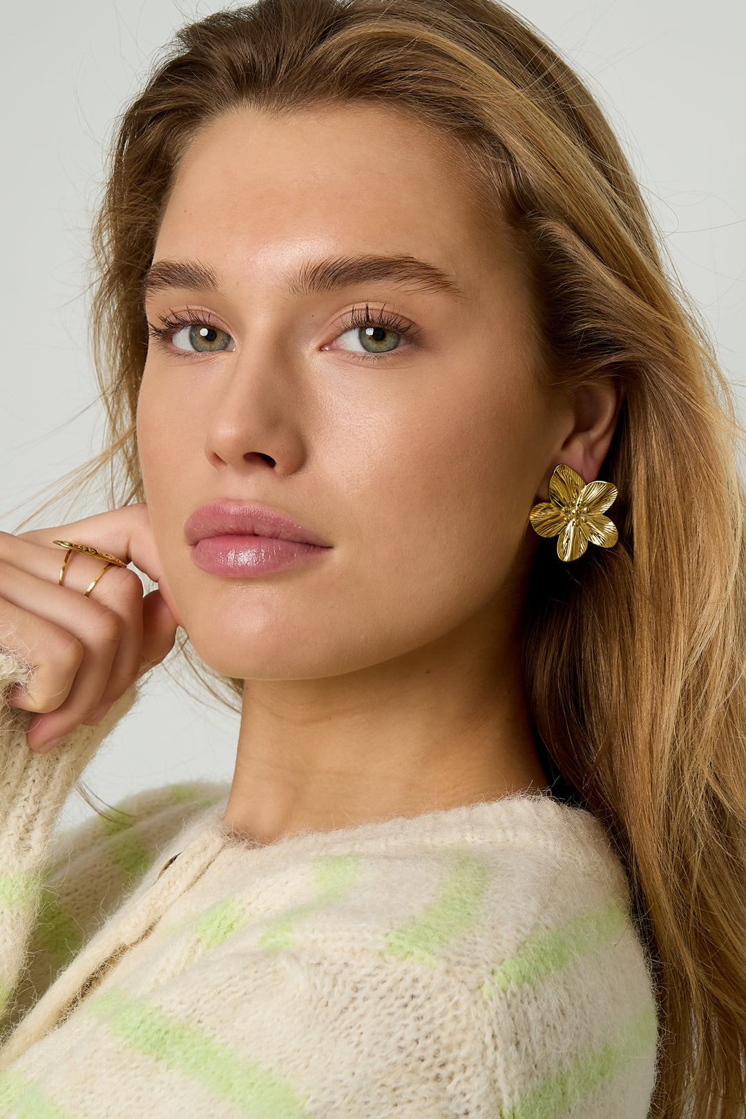 boucles d'oreilles pétale pop