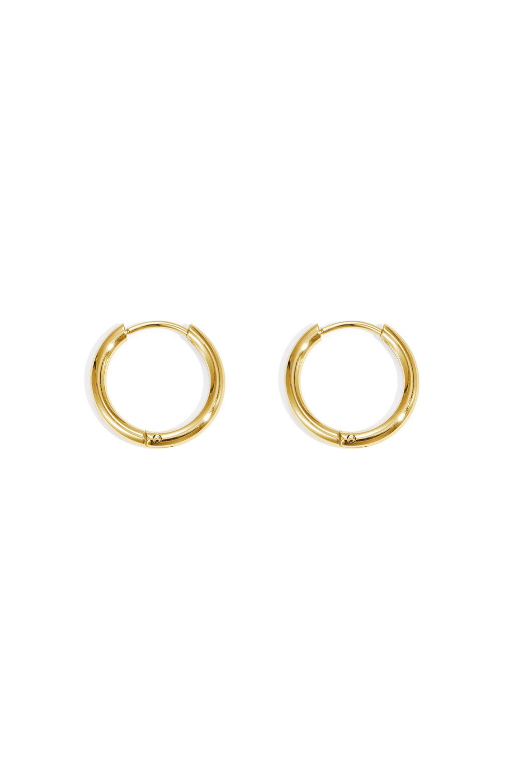 Boucles d'oreilles Little Hoops 1,6cm Acier inoxydable
