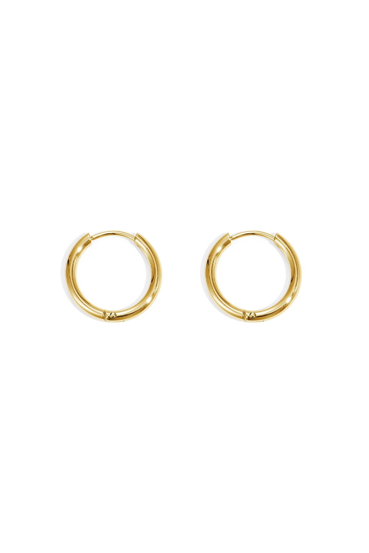 Boucles d'oreilles Little Hoops 1,6cm Acier inoxydable
