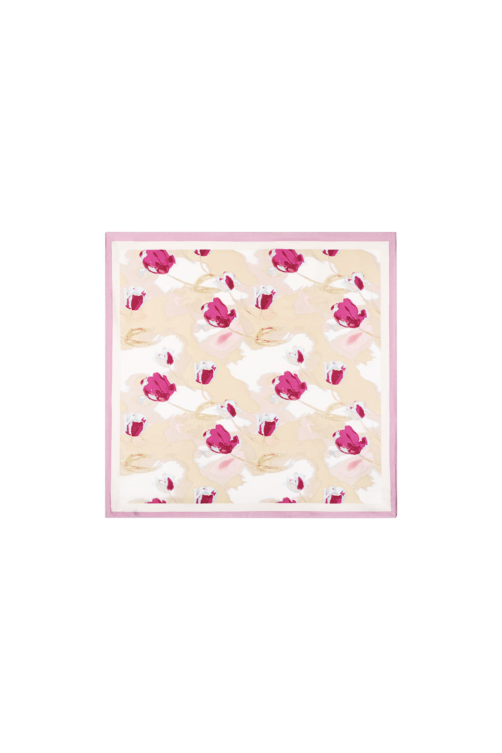 Écharpes d'été à fleurs, douces, en polyester, accessoires pour la Saint-Valentin