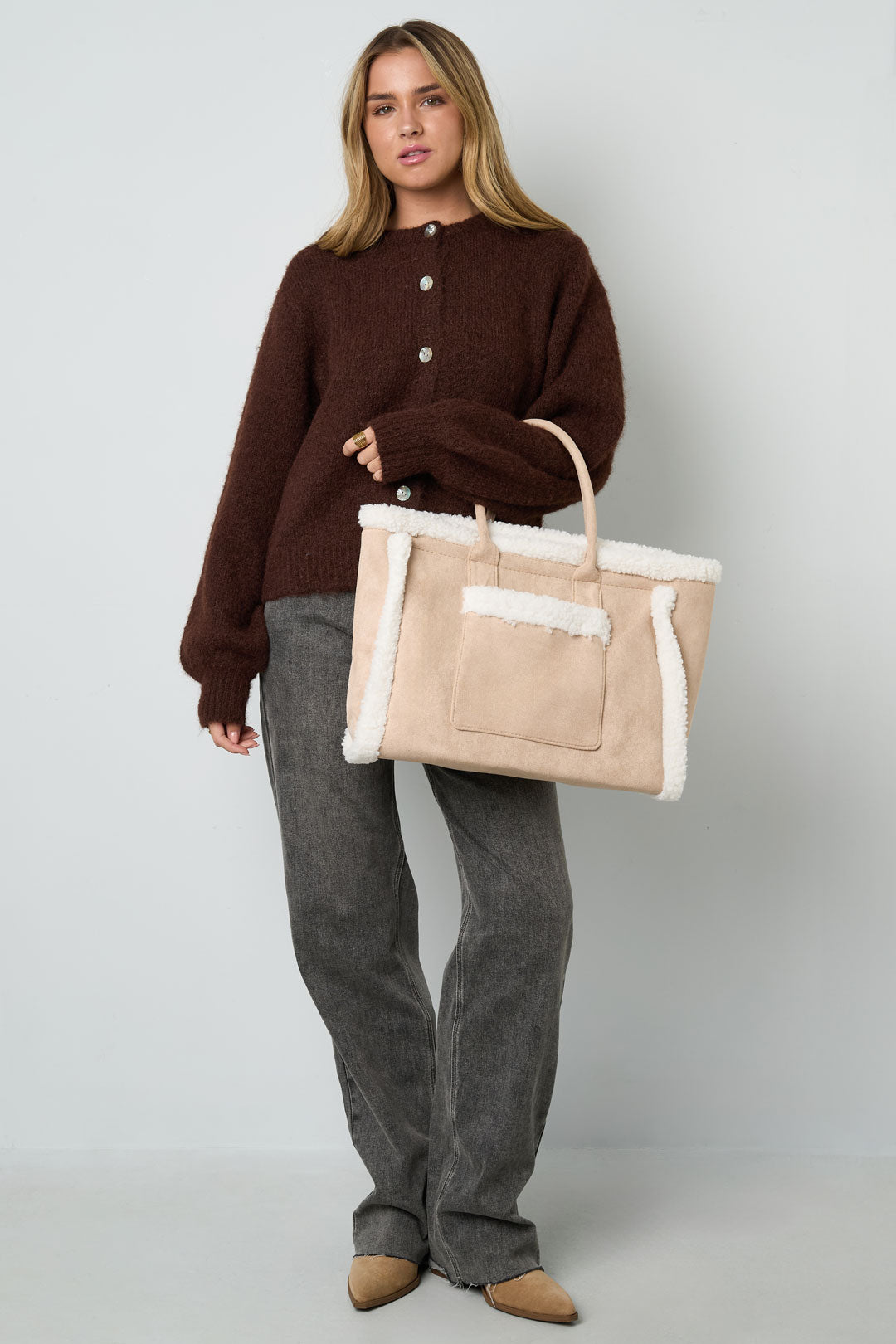 Sacs fourre-tout patchwork décontractés en coton, accessoires quotidiens