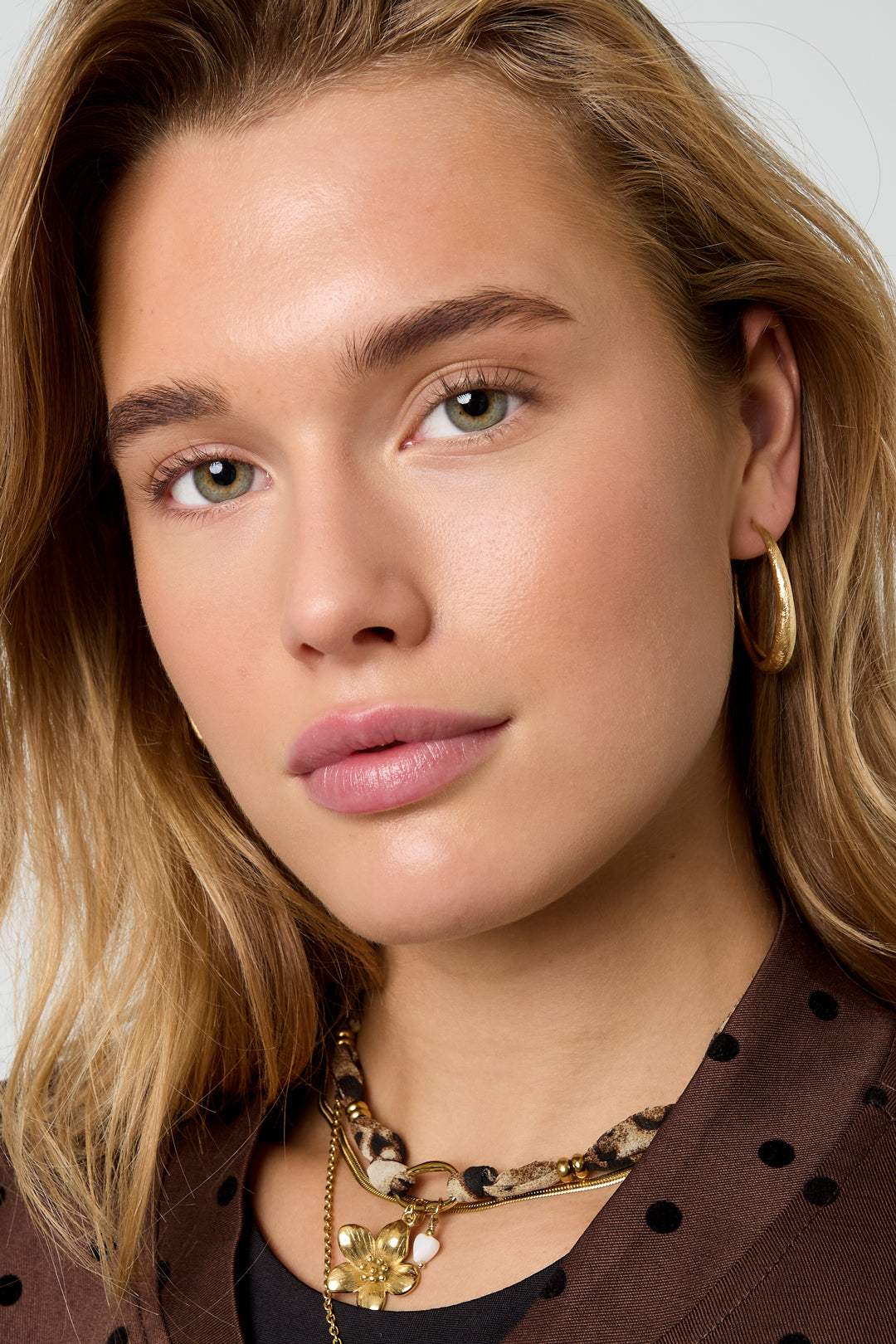 Boucles d'oreilles créoles cercle Casual Daily Simple Series Bijoux pour femmes