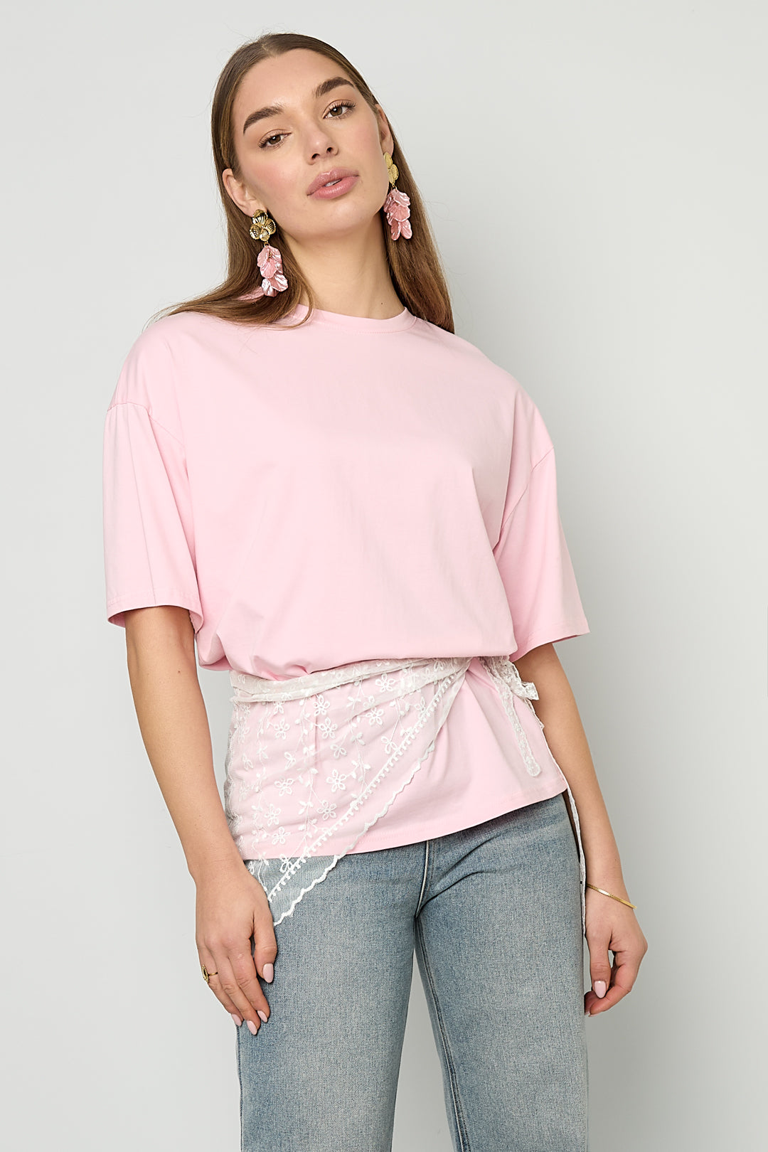 Écharpes d'été ajourées en polyester décontracté, accessoires du quotidien